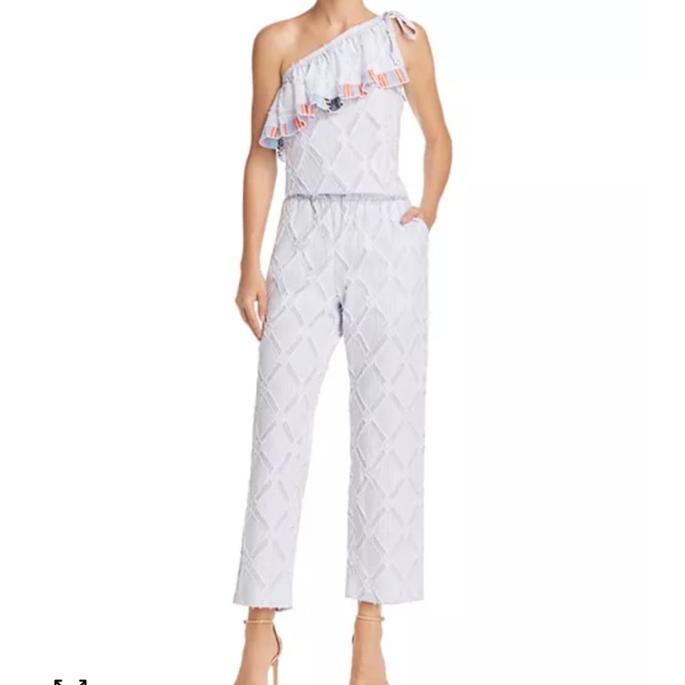 Lemlem Besu One-shoulder jumpsuit